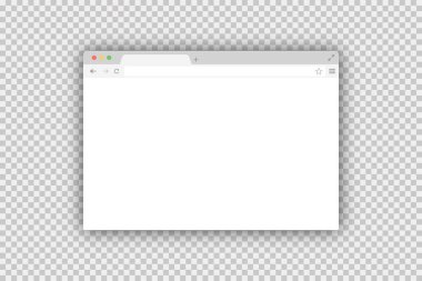 Tarayıcı pencere vektörü trendy düz tasarım izole. Vektör sayfası şablonu. Web sitesi arayüzü kadar mock. Küresel ağ.