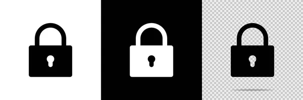 Sperrvektorsymbol Sicherheitssymbol Webbutton Design Sperren Sicherheitssystem Vektor Isoliertes Schloss Symbol — Stockvektor
