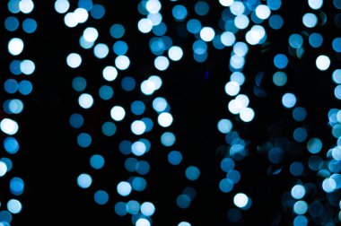 Noel ışıkları ile soyut arkaplan 