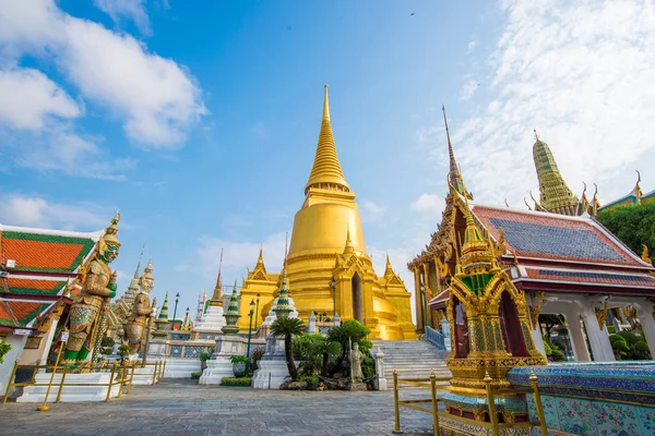 Grande Palácio Real Templo Pagode Dourado Famoso Templem Tailândia — Fotografia de Stock