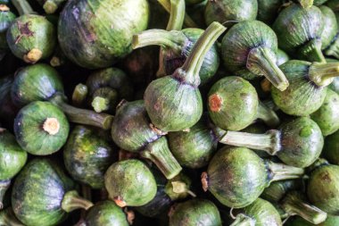 Yeşil kabak yerel pazar tarım boject yakın çekim