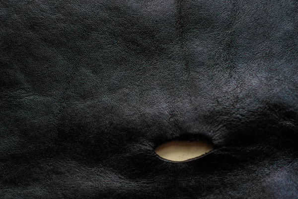 Koyu siyah deri sığır derisi hakiki deri arka plan