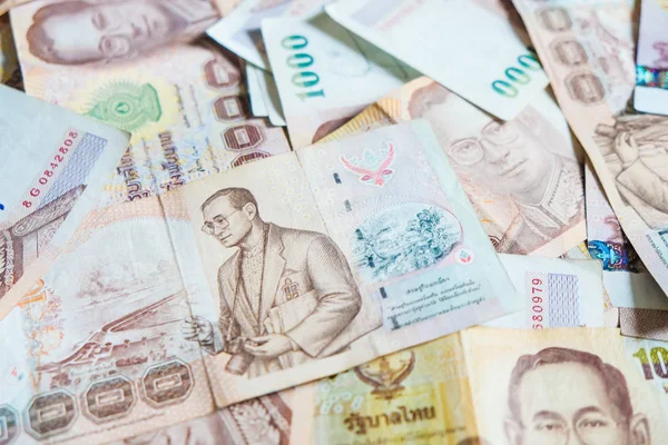 1000 Thb Money Background Close Object Business Concept Thai Money — Stock Photo, Image