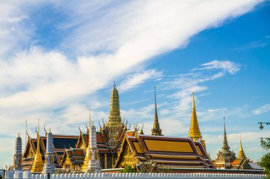 Bangkok Tayland zümrüt buda büyük saray Wat Pra Keaw Tapınağı
