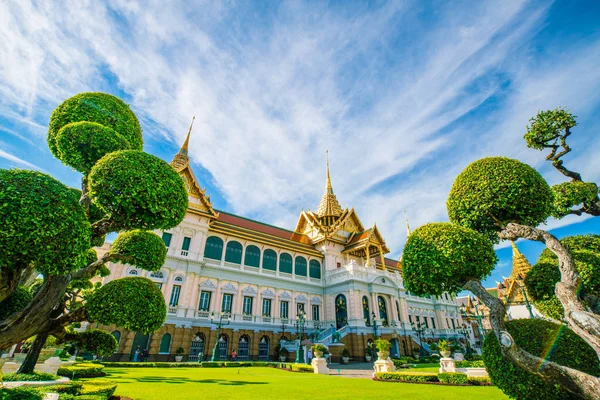 Golden Pagoda Wat Phra Kaew Tourism Landmark Sightseeing Bangkok Thailand — Stock Photo, Image