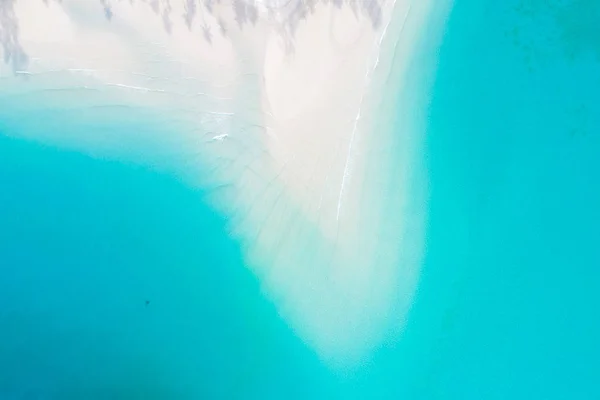 Вид Сверху Белый Морской Волны Серентизм Фон Летний Пейзаж Копированием — стоковое фото