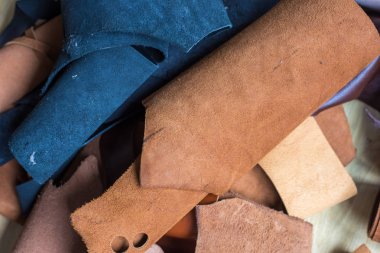 Sebze tabaklanmış hakiki deri rulo işçilik iş için