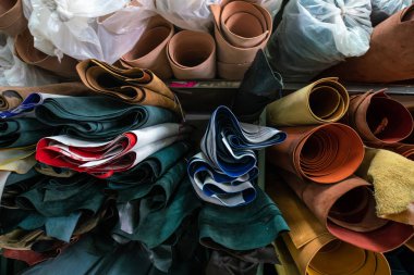 Orijinal derisi deri katlama işçilik Diy el yapımı dükkan