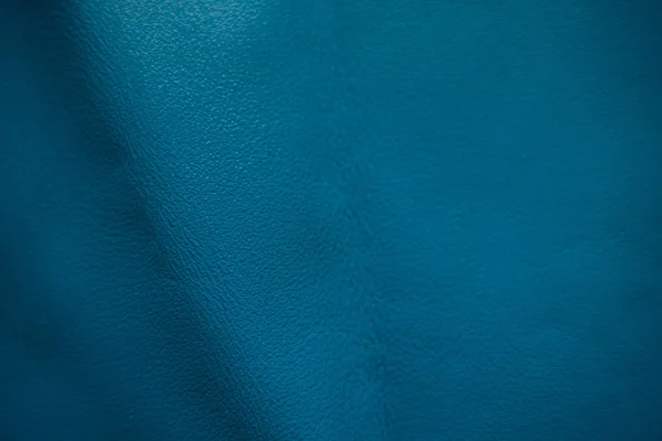 Niebieskie skórzane tekstury dekoracji tła — Zdjęcie stockowe