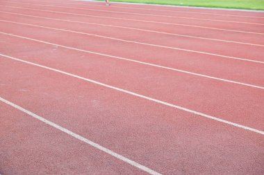 Koşu pisti kauçuk şerit
