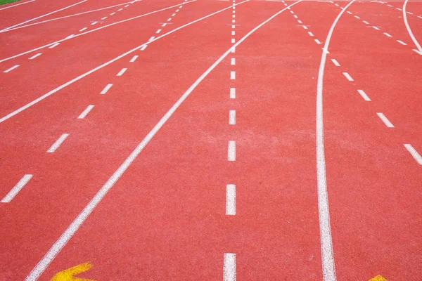 Running track texture of sport background — Stock Photo, Image