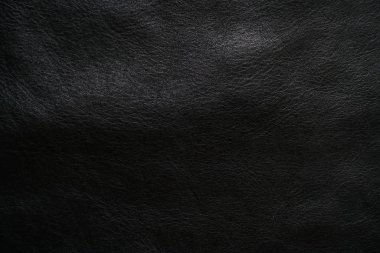 Hakiki siyah tam tahıl deri doku