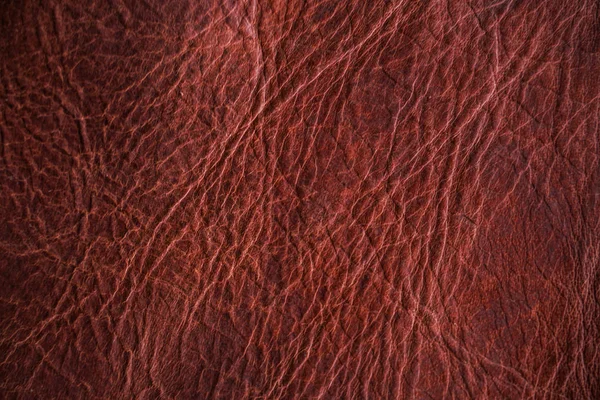 Genuine red brown leather luxury background