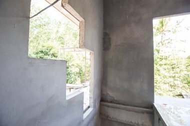 İç modern ev bina zemin tavan duvar inşaatı