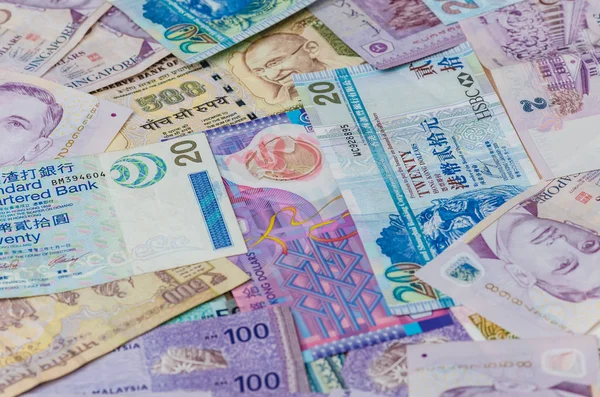 Singapur banknotunun varyasyon değeri — Stok fotoğraf