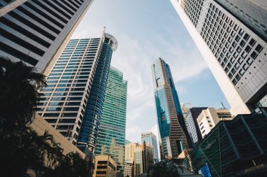 Modern ofis binaları, gökdelen iş ofis Windows