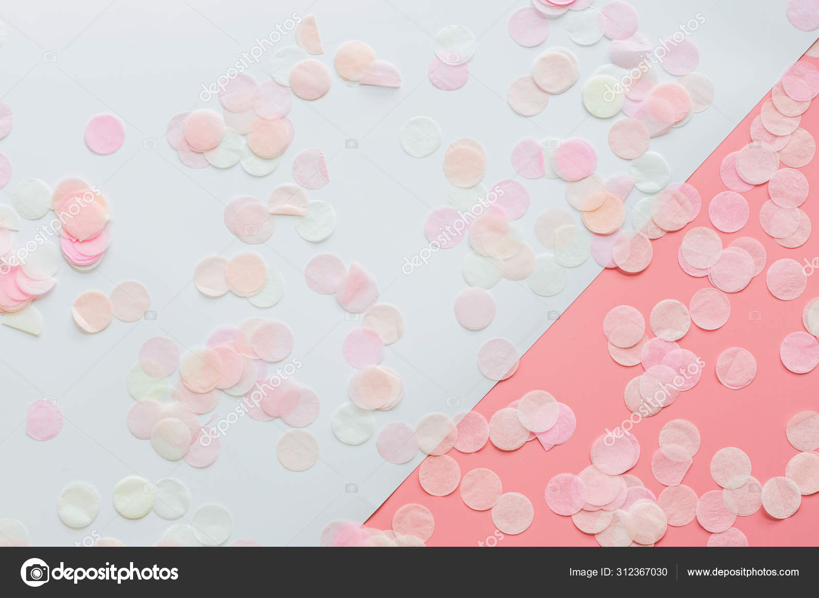 Download Invitation Card Holiday Mockup Graphic Abstract Background With Pink Confetti Greeting Card Design Celebration Modern Flat Lay Mock Up Christmas Eve Celebrate Xmas 2020 New Year Birthday Stock Photo Image By C