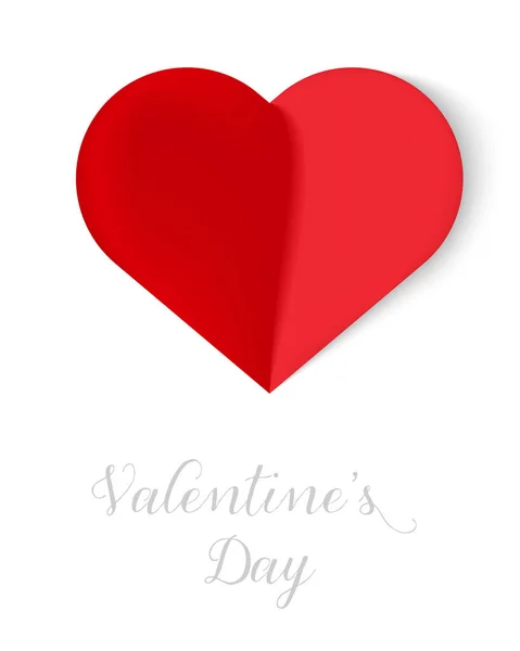 Carte Postale Pour Orientation Verticale Saint Valentin Symbole Amour Joyeuse — Image vectorielle