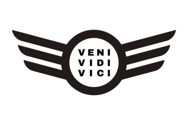 Veni Vidi Vici. Latince Alıntı Posteri. Tercümesi: Geldim, gördüm, fethettim. İlham verici Alıntı