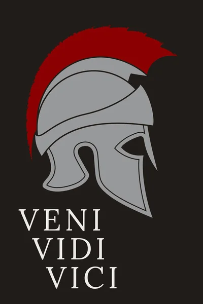 Veni Vidi Vici Poster Citação Latim Tradução Vim Conquistei