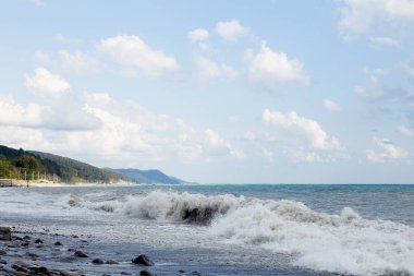Kumsalda çökmesini dalgaları