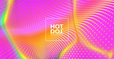 Arka plan. yarı ton. Sıcak nokta... Retro tarzı. Vektör çizim.