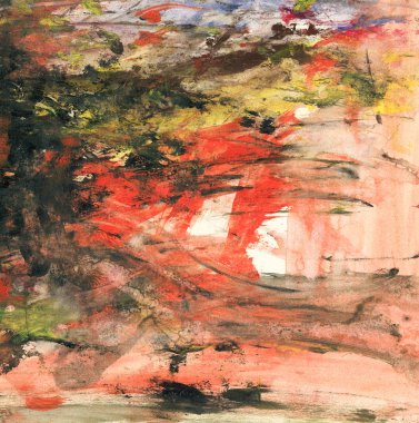 Kırmızı ve siyah tonlarında, Akrilik sanat arka plan soyut resim