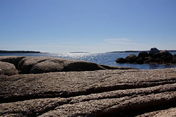 ice age boulders on Canada\'s rugged east coast , Nova Scotia . Stunning view of the Atlantic and off shore islands. Shaped by nature , always something new to explore.