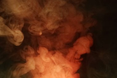 Arka plan soyut renkli duman. Yıldız bulutsular dizini.