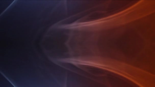 サイケデリックカラーファンタジー 快適なエロ幻覚 暗い背景に対する色の煙の複雑な飛行 — ストック動画