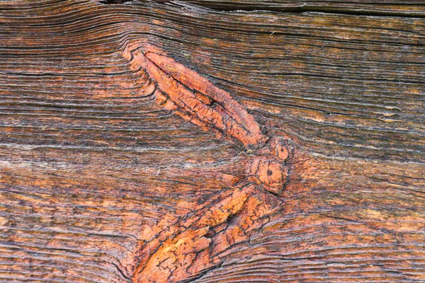 Madera quemada al sol, envejecida por el viento y el tiempo. — Foto de Stock