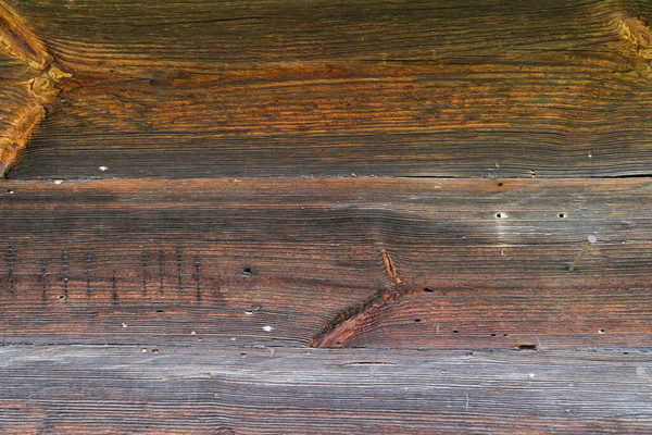 Sunburnt Wood Aged Wind Time Old Wood Texture Weathered Cut — Stock Photo, Image