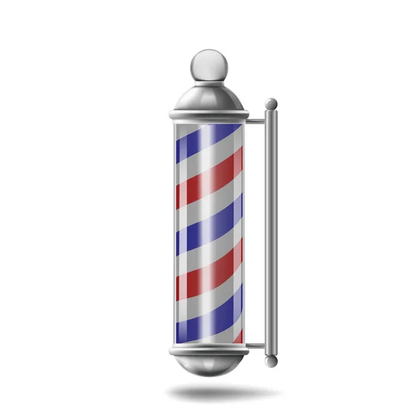Barber pole isolated — Stock Vector
