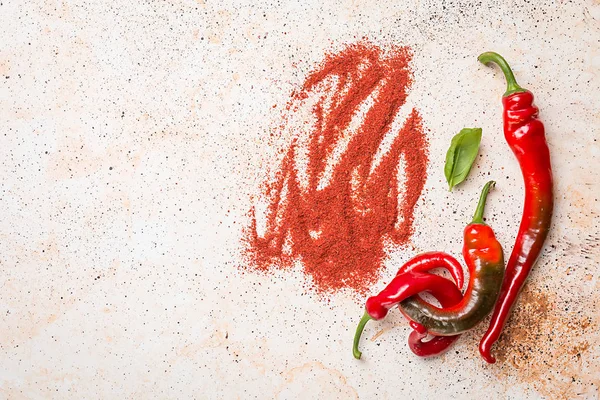 Red hot peppers — Stock Photo, Image