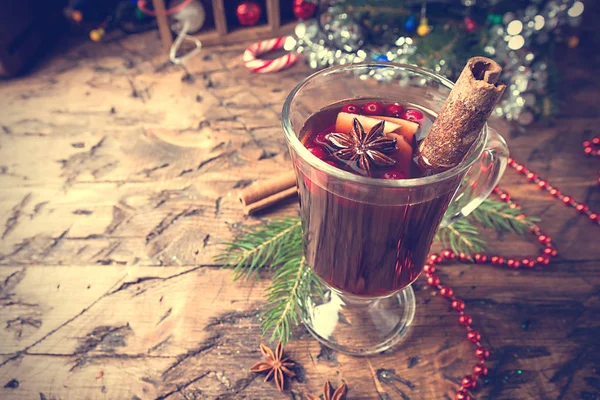 Heißer Glühwein — Stockfoto