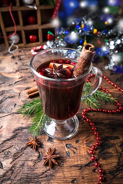 Heißer Glühwein — Stockfoto