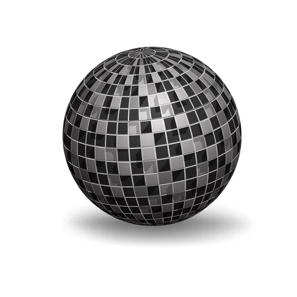 Sphère 3D blanche — Image vectorielle