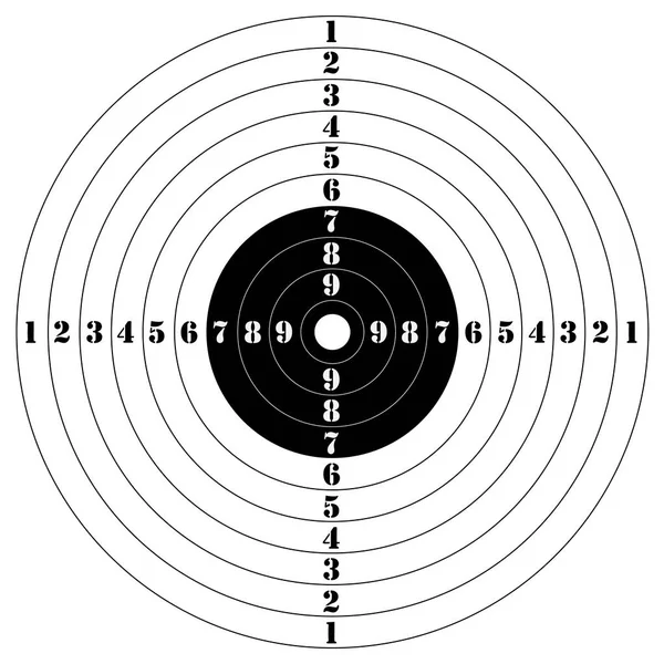 Objetivo para disparar — Vector de stock