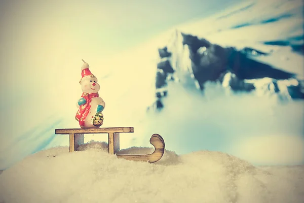 Winter Christmas background. — Stock Photo, Image