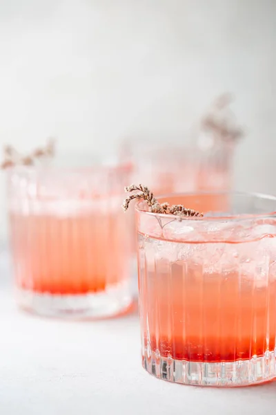 Boisson de limonade rose — Photo