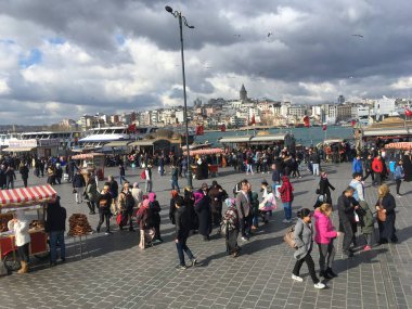 Sokak satıcıları Eminönü, Eminönü, Istanbul, Türkiye