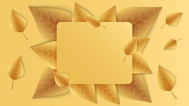 Poster için Sonbahar Arka Plan, yasak