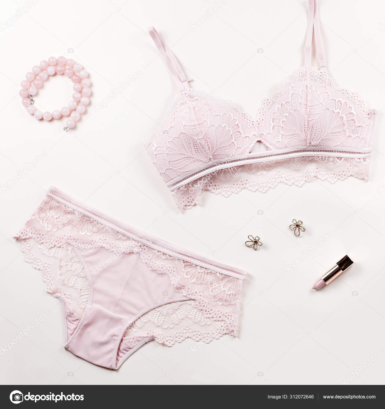 pastel pink underwear