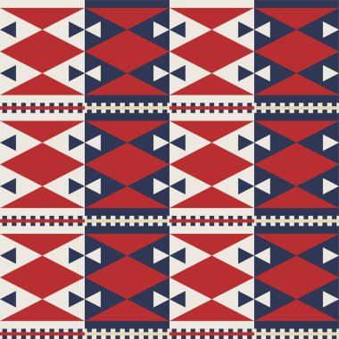 Afrika tarzında dikişsiz desen. düz tasarım tarzı minimal vektör illüstrasyon.