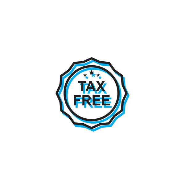 Tax or vat form icon isolated on white background — Stock Vector