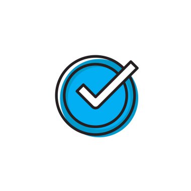 Kontrol zaman simgesi logo tasarım öğesi beyaz arka planda yalıtılmış