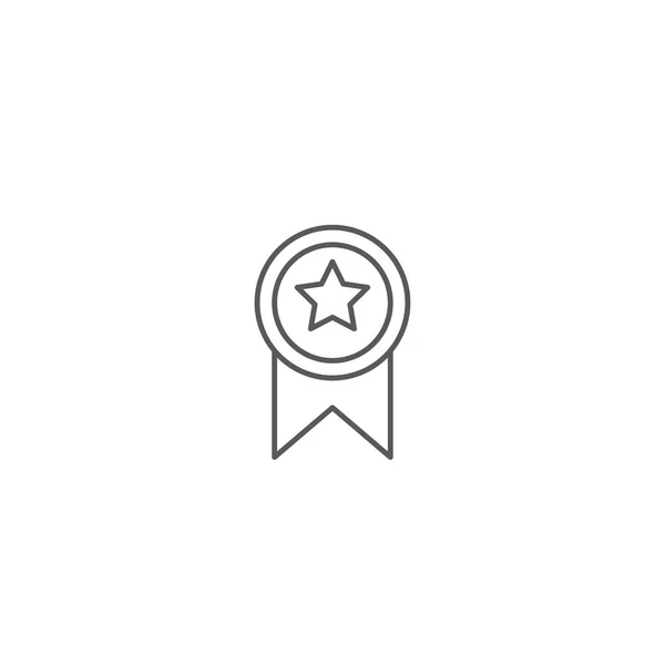 Award Badge vectoriel icône illustration design isolé sur blanc — Image vectorielle