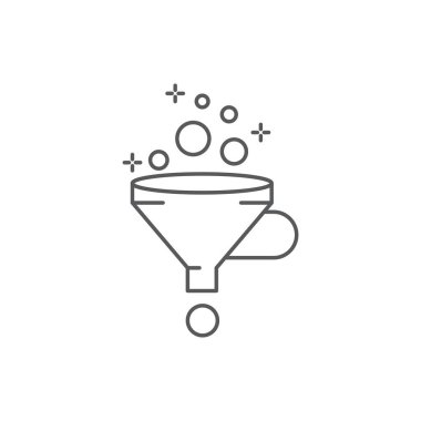 huni vektör simgesi konsept tasarımı, beyaz arka plan üzerinde izole