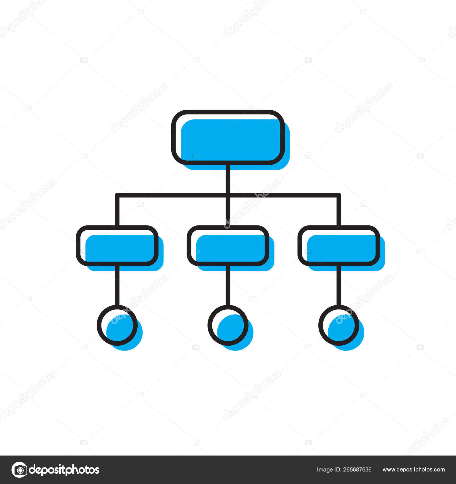 Illustration Of Organizational Chart