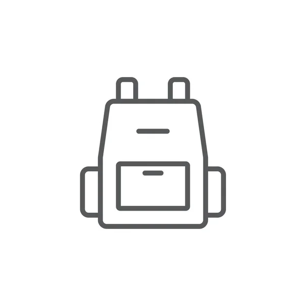 Bolso Bebé Vector Icono Símbolo Moda Aislado Sobre Fondo Blanco — Archivo Imágenes Vectoriales